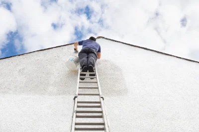 Peinture extérieure à Champforgeuil — façades et ravalement